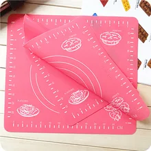 Высокое качество силиконовые стекловолокна выпечки Простыни раскатки теста Кондитерские торты Формы для выпечки лайнер Pad Коврики печь паста Пособия по кулинарии Инструменты