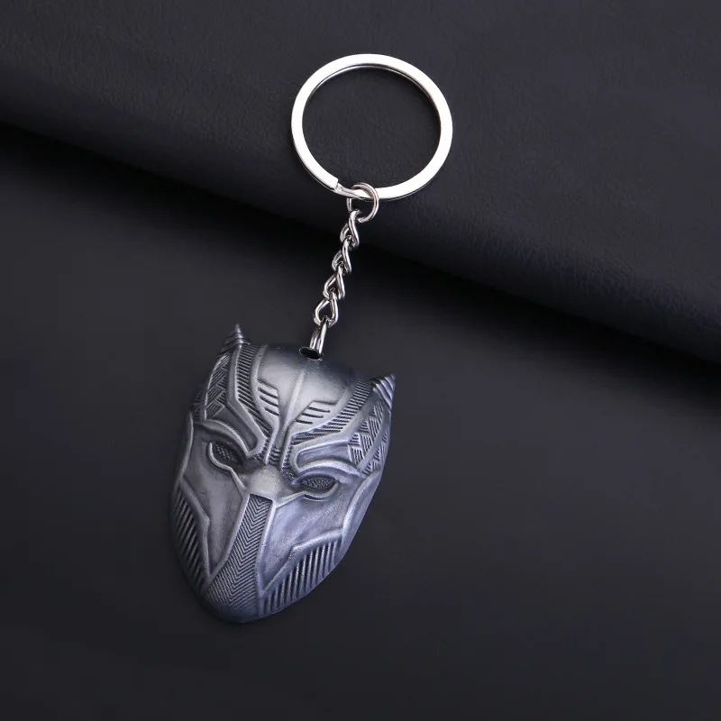 Black Panther Mask Keychains  (2)