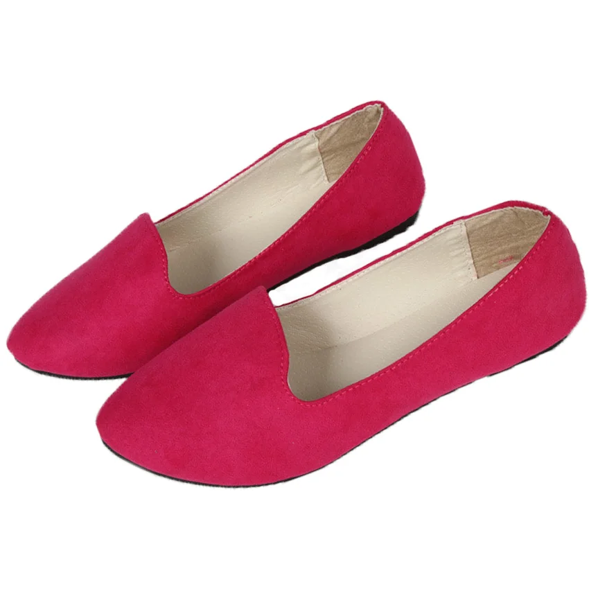 Mokassins in Pink aus weichem Leder