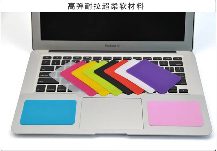 For Macbook Air Pro 4pcs/lot Silicone Keyboard WRIST Rest PADS Gel Palm Pads Wrist Support For