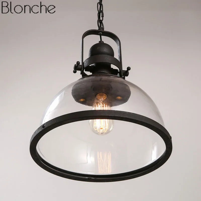  Vintage Iron Pendant Lights Loft Industrial Decor Hanging Lamp For Dining Room Kitchen Home Lightin - 32901048639