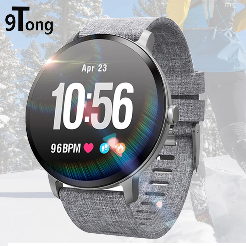 

9Tong Smart Watch Waterproof Fitness Tracker Smartwatches Clock Bluetooth Round Sport Smart Watches Bracelet Heart Rate Monitor