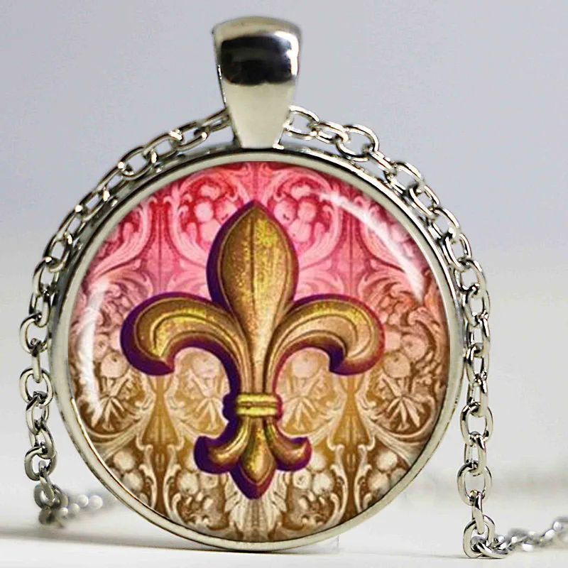 Buy Fleur De Lis Pendant, Retro French Flore De Li