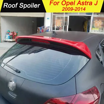 

For Opel Astra J 2009-2014 Spoiler High Quality ABS Plastic Primer Color Car Tail Wing Decoration Rear Spoiler For Opel Astra J