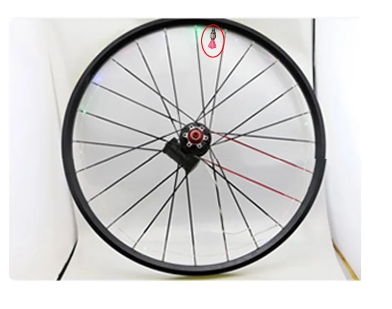 Perfect Diamond Bicycle Valve stem LED Motion Activated Light Safety Cycling Lamp Wheel Tire Valve Stem Cap Fashion Bike Accessories 8
