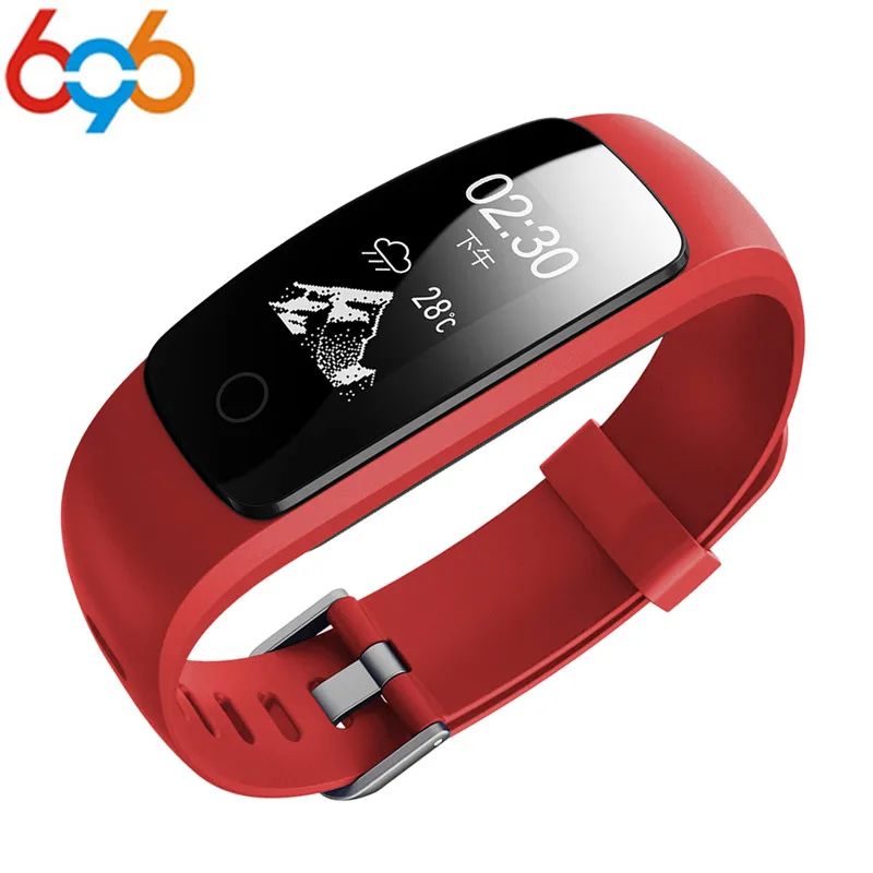 696 id107 plus hr Bluetooth Смарт браслет сердечного ритма фитнес трек Veryfit 2 0 приложение