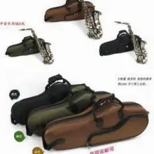1 шт. Прочный альт чехол для саксофона sax Чехол черный. Зеленый. Коричневый