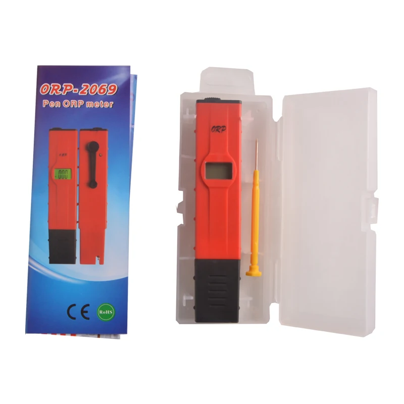 

Pen-Type aquarium water tester ORP Meter Oxidation Reduction Industry Experiment Redox Meter Drinking Water Analyser with box