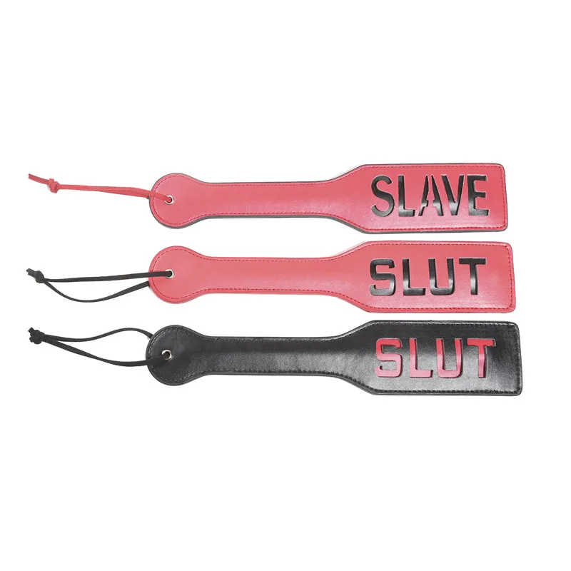 Черная красная розовая штыревая лопатка 320 мм|spanking paddle|fetish bdsmbdsm whip |