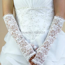 Brand New Свадебные Перчатки Романтический Принцесса Свадебное Платье Элегантные Свадебные Перчатки Половины Пальцев Свадебные Аксессуары