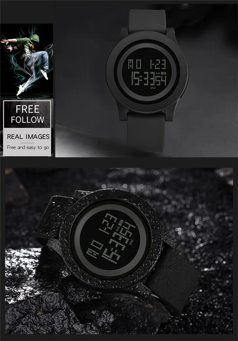 PANARS Women Digital Watch Relogio Feminino Sports Wrist Watch Female Clock Minimalist LED Electronic Running Watches For Women Outdoor (12)