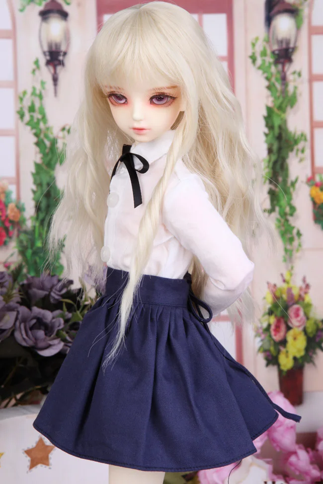 Модный стиль 1/3 1/4 1/6 BJD Кукла SD Одежда Игрушка Одежда юбка+ рубашка Bjd кукла аксессуары