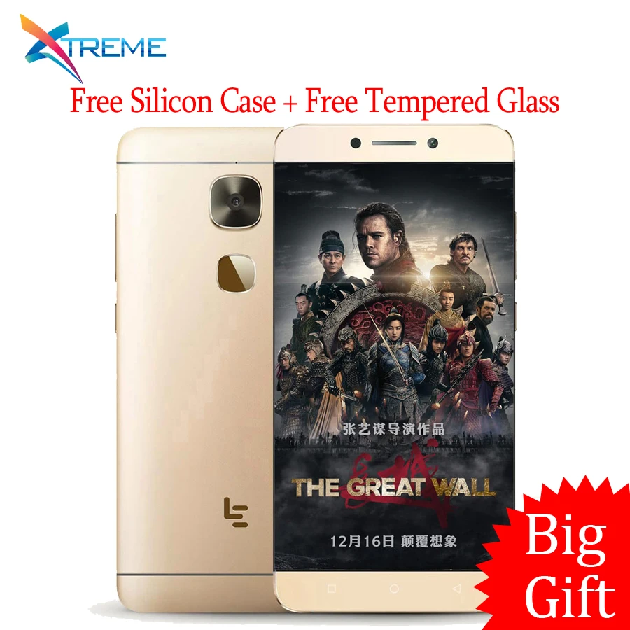 Original Letv LeEco Le Max 2 X829 4G LTE Mobile Phone Quad Core Snapdragon 820 5.7&quot 2K 2560x1440 4GB RAM 64GB ROM 21MP Touch ID |