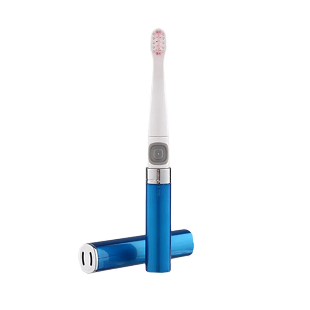 Водонепроницаемая электрическая зубная щетка батарея Автоматическая Вибрация мягкая ультразвуковая зубная щетка для взрослых
