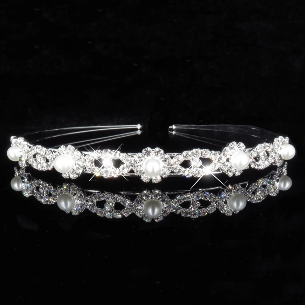 Jewelry Accessories Hair Accessory Hair Headdress Bridal Headwear Hair Band Crown Princess Tiara Bridal Prom Crown