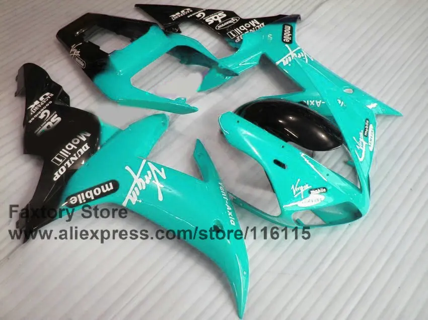 MOTOMARTS мотор 100% Полный Инжекционный комплект обтекателей для YAMAHA 2002 R1 2003 YZF 02 03