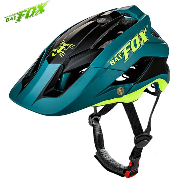 Велосипедный шлем BATFOX Сверхлегкий цельнолитый MTB для горного велосипеда 2018 |