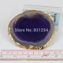 1 шт. натуральный драгоценный камень горячий для coaster Шарм кварцевая Друза горячий камень coaster для чашки дисплей инструмент