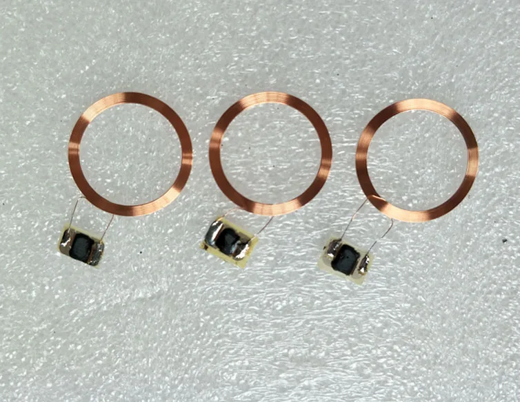 Диаметр 20 мм 13 56 МГц Метка RFID антенна и чип IC карта самоклеящаяся катушка|RFID бирки