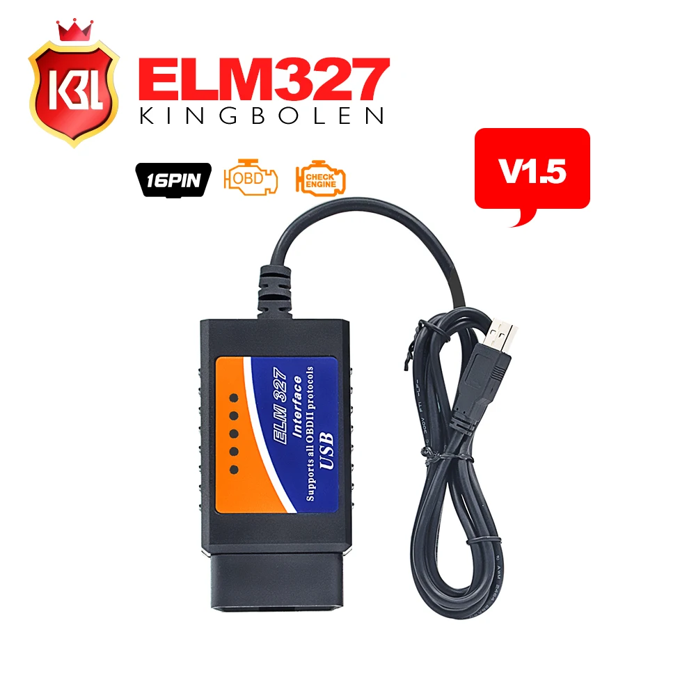 Prix pour Gros ELM 327 USB Interface OBD/OBDII Scanner V1.5 Version ELM327 USB De Voiture De Diagnostic Interface Outil D'analyse avec Livraison gratuite Prix pour Gros ELM 327 USB Interface OBD/OBDII Scanner V1.5 Version ELM327 USB De Voiture De Diagnostic Interface Outil D'analyse avec Livraison gratuite