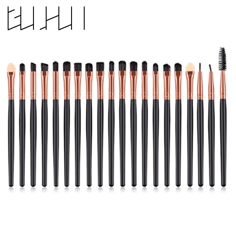 

20Pcs Professional Makeup Brushes Set Powder Foundation Eyeshadow Make Up Brushes Cosmetics Soft Synthetic Hair Makeup Brush Kit