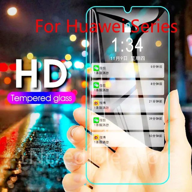Закаленное стекло 9H HD для Huawei P30 P20 P10 Lite защитная пленка экрана P9 P8 P Smart 2019 защитное