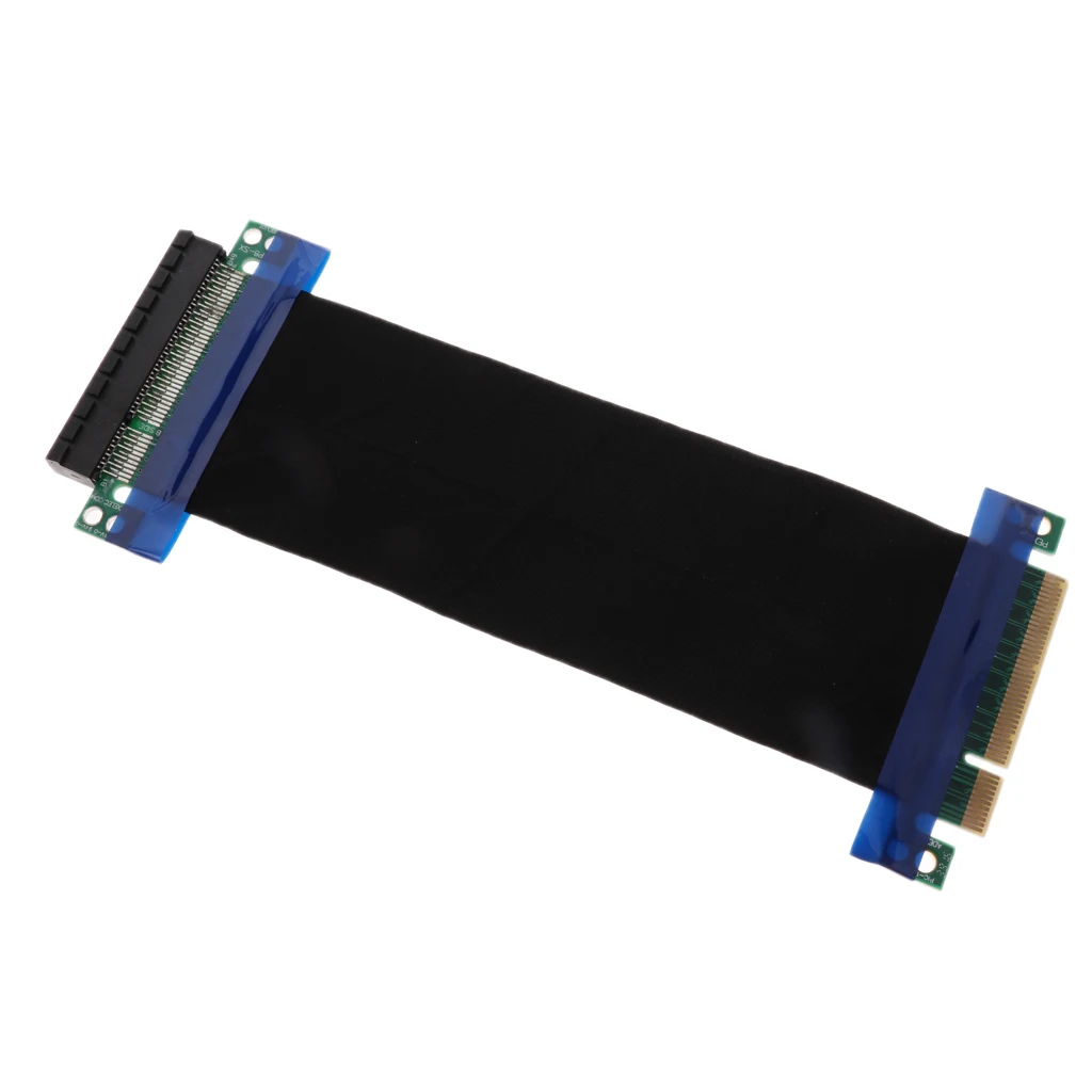 

Dovewill PCI-E PCI Express 8X Riser Card Adapter Flexible Extension Cable 98Pin 15cm