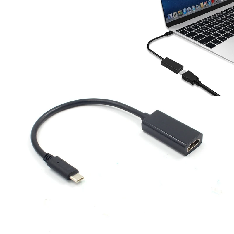 ABGN кабель горячего типа C к HDMI HD USB 3,1 к HDMI компьютерному телефону подключение HDTV проекция