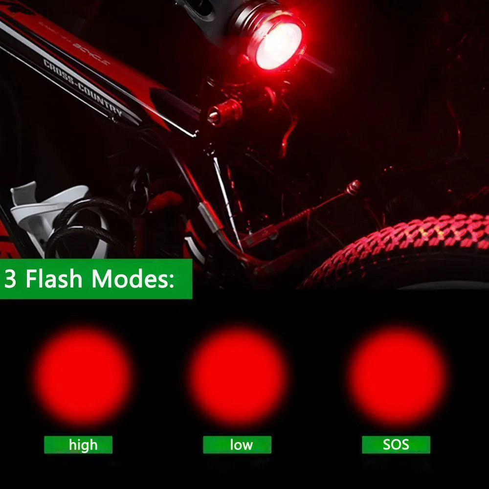 Super Bright LED Cycling Bicycle Light Set with Front Light Rear Light & Battery Fits great on most bikes new A30 Super Bright LED Cycling Bicycle Light Set with Front Light Rear Light & Battery Fits great on most bikes new A30