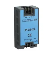 Ac в dc LP-25-24 25 w 24 v 1A Din Rail драйвер Светодиодный источник питания переключения