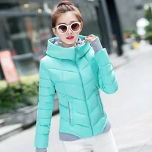 2017 Autumn Winter font b Women b font Polyester padded font b Jacket b font Female