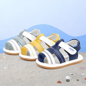 

2019 Newborn Baby Girls Boys Casual Shoes Soft Bottom Infant Toddler Summer Shoes Antiskid Toddler Baby Leather Shoe Yellow