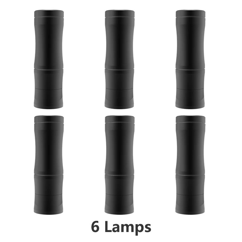 

6PCS 12V IP65 Waterproof Led Wall Lamp 3W LED Aluminium wall light rail project round LED wall lamp Courtyard Lights