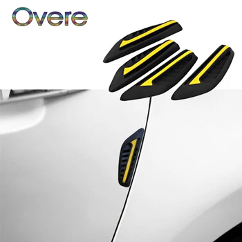 

Overe 1Set Car door anti-collision stickers car mirror Anti-scratch For Ford Focus 2 3 Fiesta Mondeo MK4 Ranger Toyota Corolla
