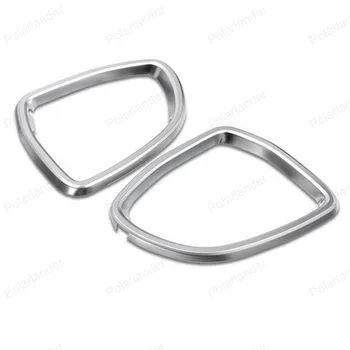 

Fit for B/MW X5 X6 F15 F16 2014 2015 2016 2PCS ABS Chrome Rear View Mirror Frame Cover Rearview Mirror Trim Car Styling