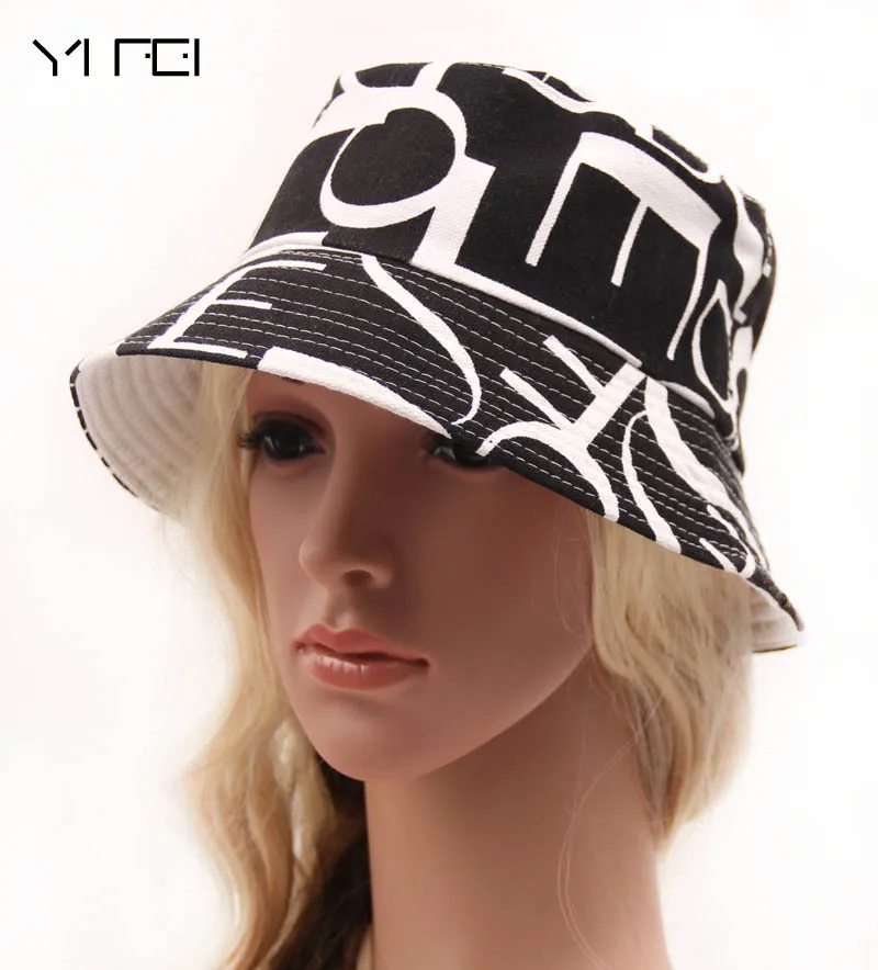 

New Fashion Bohemian Style High Quality Cloth Summer Sun Hat For Women Hat High Quality UV Protection Bucket Hat