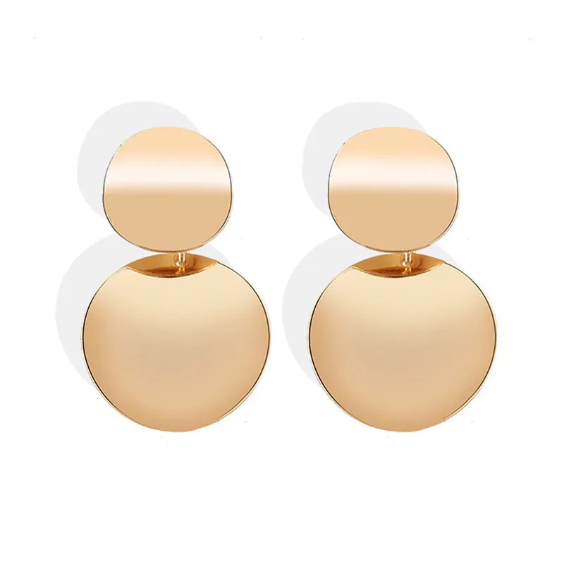 

Yuedane 2019 Fashion Earrings Round Party Earrings for Women Dangle Earrings Drop Earing Modern Jewelry