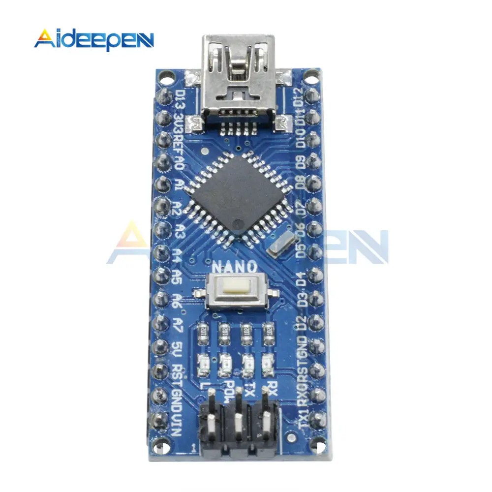 Плата контроллера CH340 Nano v3.0 ATmega328P плата совместимая с Arduino USB драйвер V3.0 ATmega328 для
