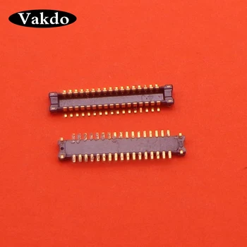 

2pcs/lot FPC connector For Samsung J3 2017 J330 J330F SM-J330 LCD display screen on motherboard 34pin