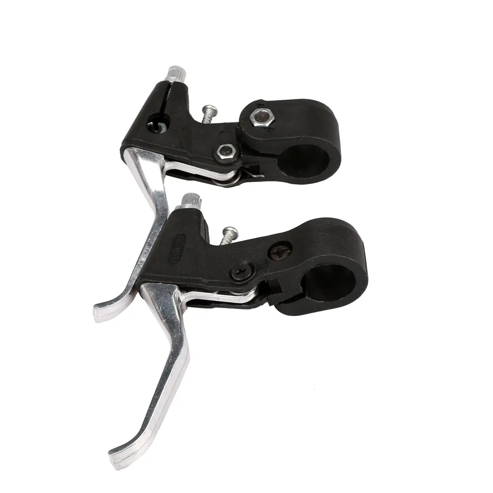 1 Pair of Alloy Bicycle Brake Levers Three Finger for Mountain Bikes Cycling Strong Lightweight
