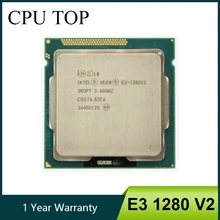 Intel Ксеон E3-1280 V2 кэш-память 8м 3,60 ГГц SR0P7 LGA1155 E3 1280 V2 процессор Количество ядер процессора