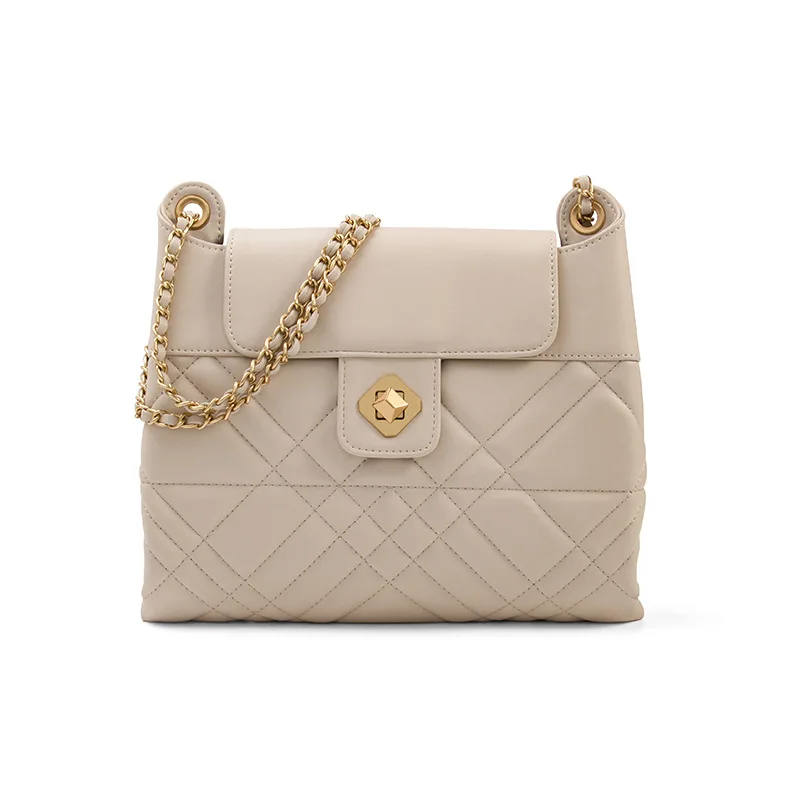 

luxury Sewing large single shoulder bag 2019 new fashion double chain stray bag versatile cross-body bag bag for women