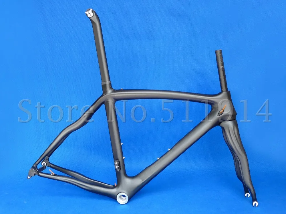 FLYXII-FR308 Toray(торэй) из углеродного волокна, шоссейный велосипед Велоспорт велосипед рама вилка зажим подседельного штыря 50/54/56 см
