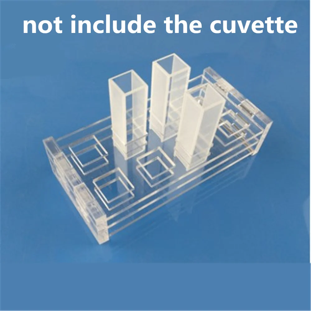 high quality cuvette stand rack for 10mm quartz cuvette 10 holesin