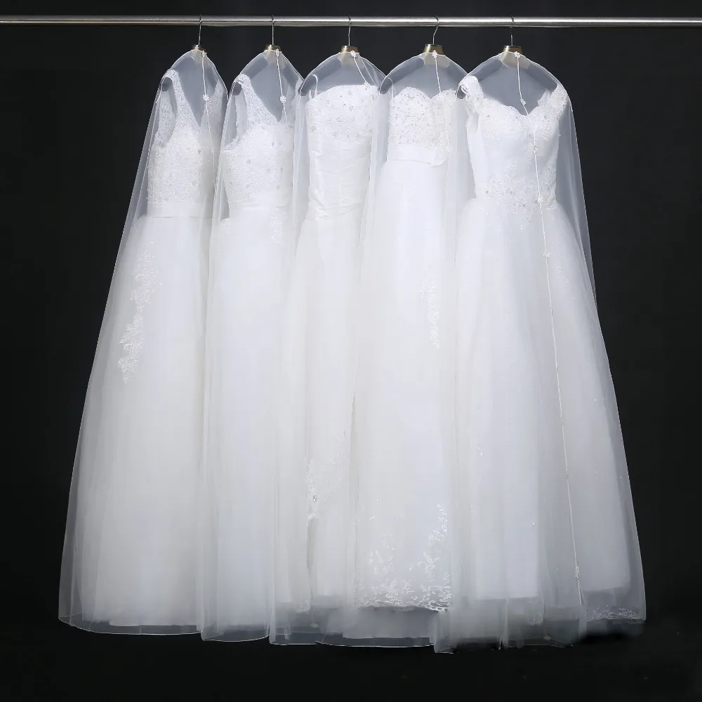 Best Selling Clothes Dust Cover Bag Bridal Gowns Cover Formal Evening Dress Bag Wedding Dress