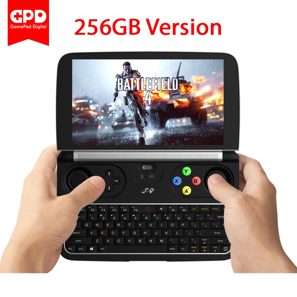 New Original Latest GPD WIN 2 WIN2 256GB 6 Inch Mini Gaming PC Laptop Intel Core m3-7Y30 Windows 10 Laptop With Free Gifts