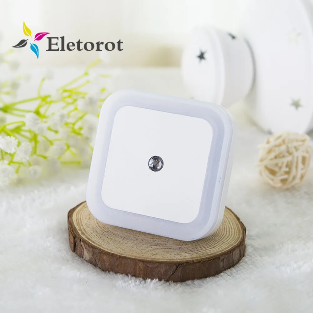

0.5W EU/US Plug-in LED Night Light with Dusk to Dawn Sensor Auto LED Light Induction Sensor Control Bedroom Night Lamp For Kids