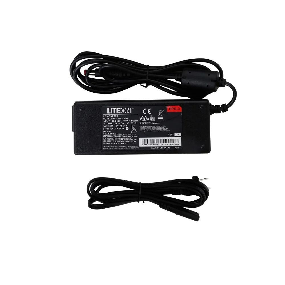 

Free Shipping Power Adapter 12V/3A Power Supply for 1w,5w,6w FM Transmitter