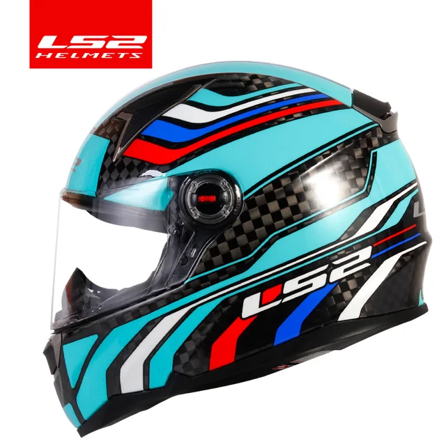 Originele LS2 FF396 Koolstofvezel Moto Rcycle Helm LS2 CT2 Full Face Helmen  Casco Casque Moto Geen Pomp|Helmets| - AliExpress