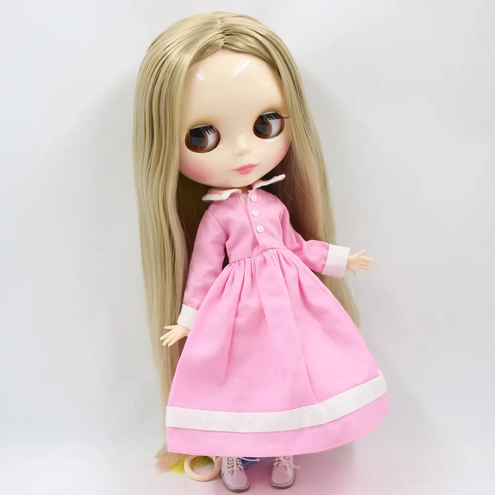 Кукла блайз ICY DBS № BL3227/3208/1010/6208/7216 с радужными светлыми волосами шарнирным телом